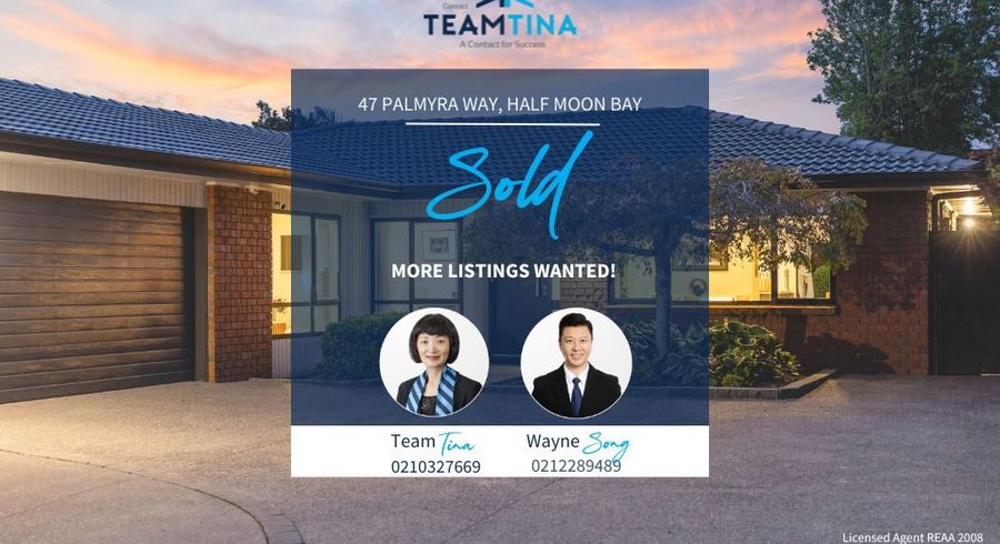  at 47 Palmyra Way, Half Moon Bay, Auckland