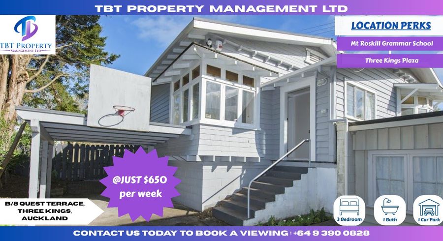  at 8b Quest Terrace, Three Kings, Auckland City, Auckland