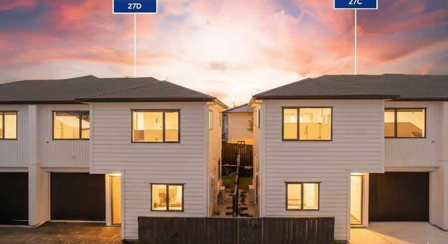  at 27C & 27D Mahia Road, Manurewa, Manukau City, Auckland