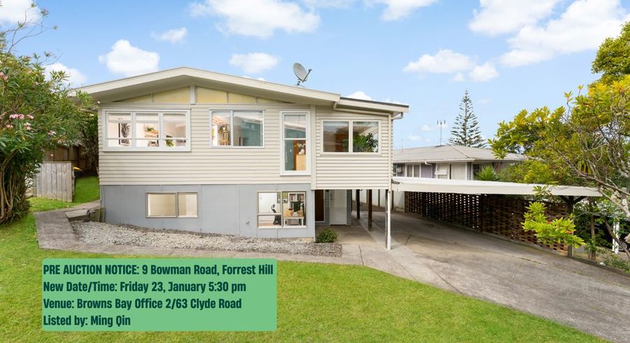  at 9 Bowman Road, Forrest Hill, North Shore City, Auckland
