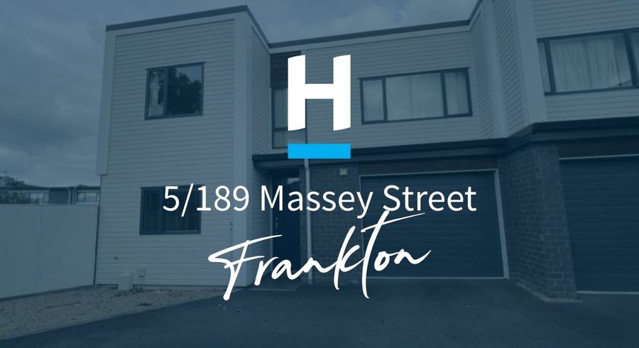  at 5/189 Massey St, Frankton, Hamilton, Waikato