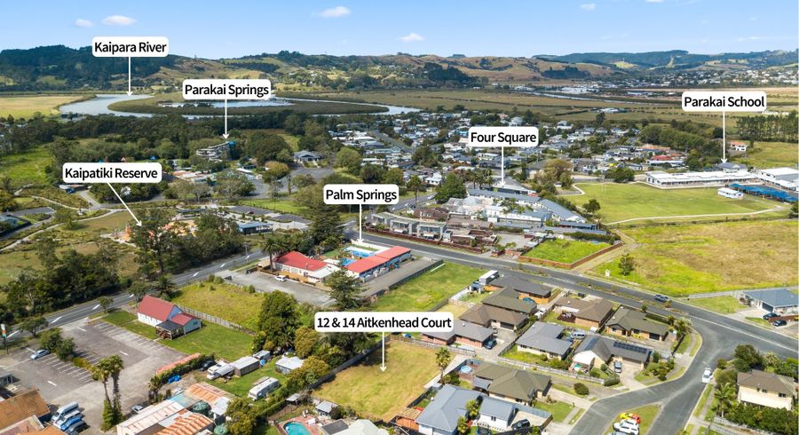  at 12 and 14 Aitkenhead Court, Parakai, Helensville, Rodney, Auckland