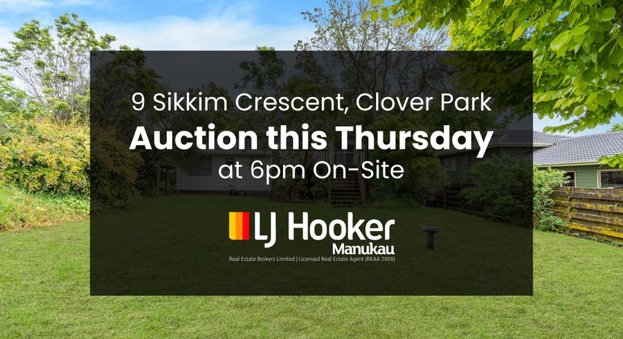  at 9 Sikkim Crescent, Clover Park, Auckland