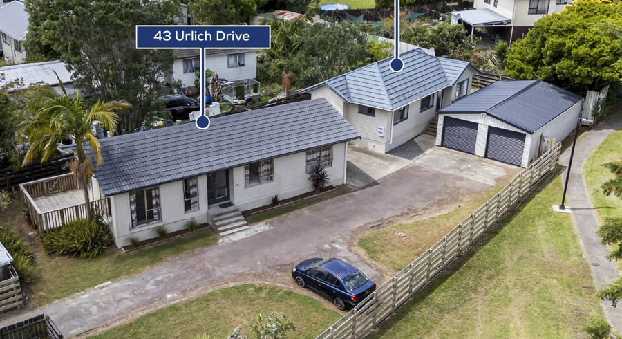  at 43 & 43A Urlich Drive, Ranui, Waitakere City, Auckland
