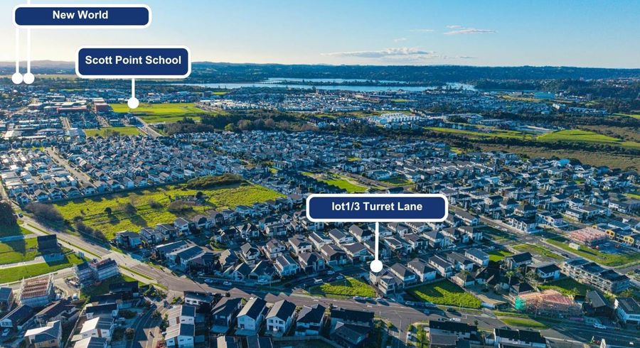  at Lot 1, 3 Turret Lane, Hobsonville, Waitakere City, Auckland