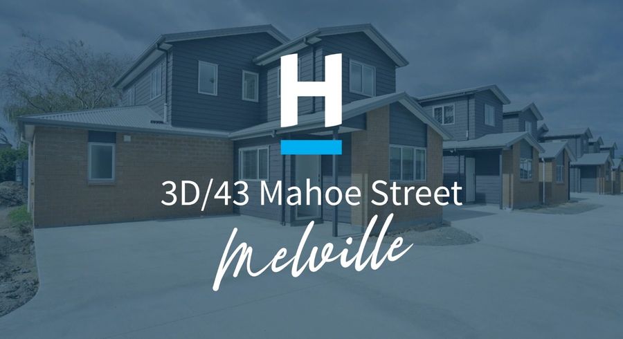  at 3D/43 Mahoe Street, Melville, Hamilton, Waikato
