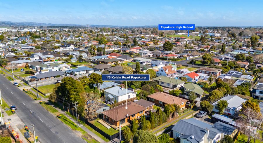  at 1/3 Kelvin Road, Papakura, Papakura, Auckland