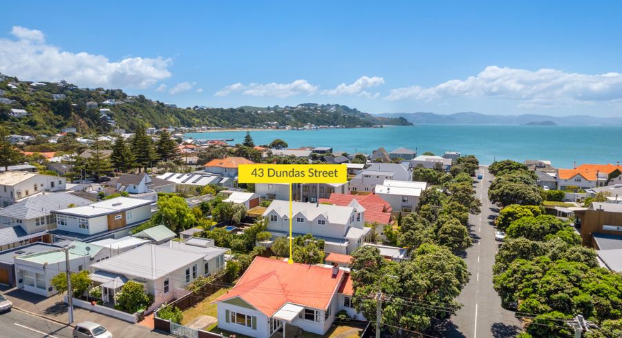  at 43 Dundas Street, Seatoun, Wellington, Wellington