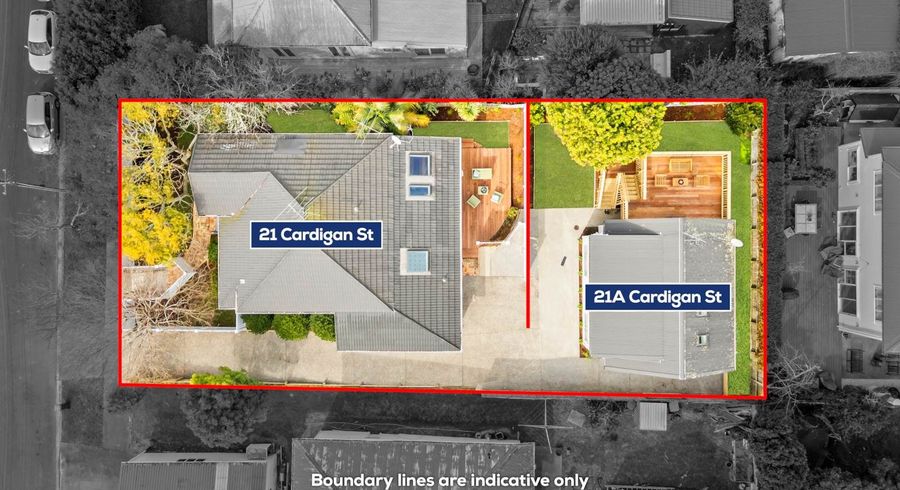  at 21 & 21A  Cardigan Street, Morningside, Auckland City, Auckland