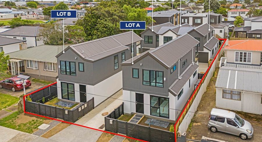  at Lots 1 & 2/27 Bernard street, Mount Wellington, Auckland City, Auckland