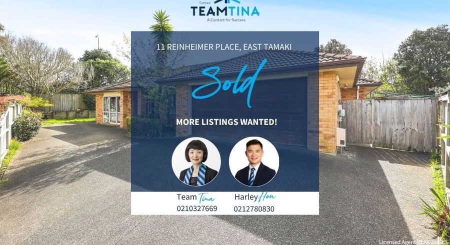  at 11 Reinheimer Place, Flat Bush, Auckland