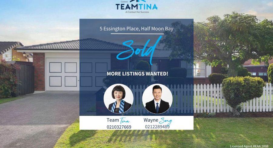  at 5 Essington Place, Half Moon Bay, Manukau City, Auckland