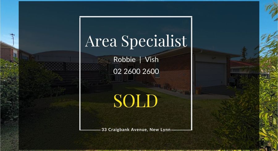  at 33 Craigbank Avenue, New Lynn, Auckland