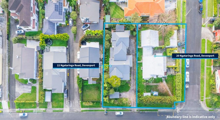  at 20 & 22 Ngataringa Road, Devonport, North Shore City, Auckland