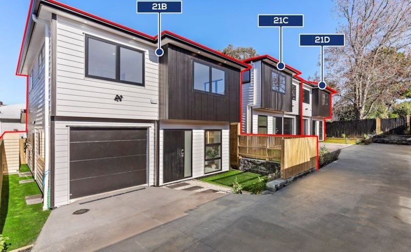  at 21 B, C, D Borrowdace Avenue, Botany Downs, Manukau City, Auckland