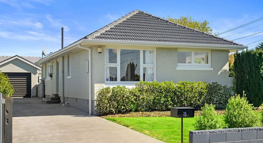 at 15 Forsyth Street, Spreydon, Christchurch