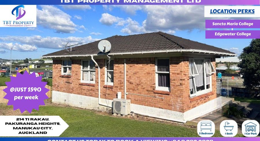  at 214 Ti Rakau, Pakuranga Heights, Manukau City, Auckland