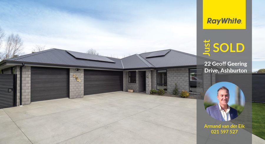  at 22 Geoff Geering Drive, Netherby, Ashburton