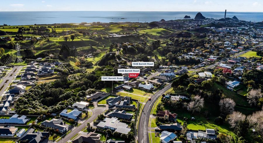  at 134A, B and C Barrett Road, Whalers Gate, New Plymouth, Taranaki