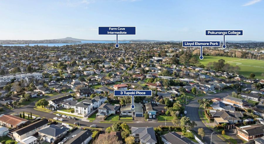  at 3 Tupaki Place, Pakuranga Heights, Manukau City, Auckland