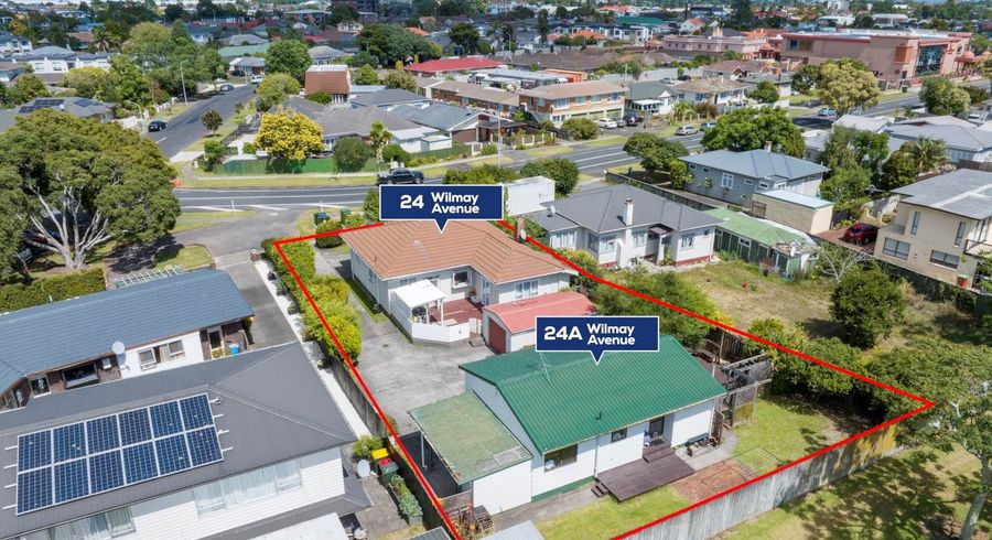  at 24 and 24A Wilmay Avenue, Papatoetoe, Manukau City, Auckland