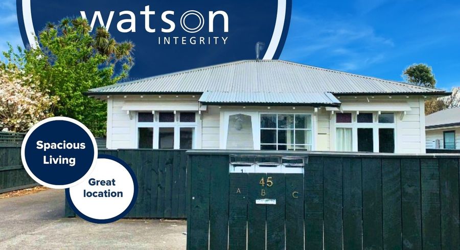  at 45a Manson Street, Terrace End, Palmerston North, Manawatu / Whanganui