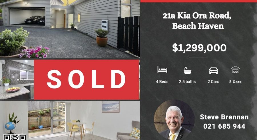  at 21A Kia Ora Road, Beach Haven, Auckland