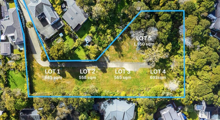  at Lot 1-5/22 Highland Avenue, Titirangi, Waitakere City, Auckland