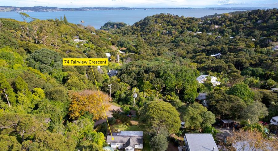  at 74 Fairview Crescent, Omiha, Waiheke Island, Auckland