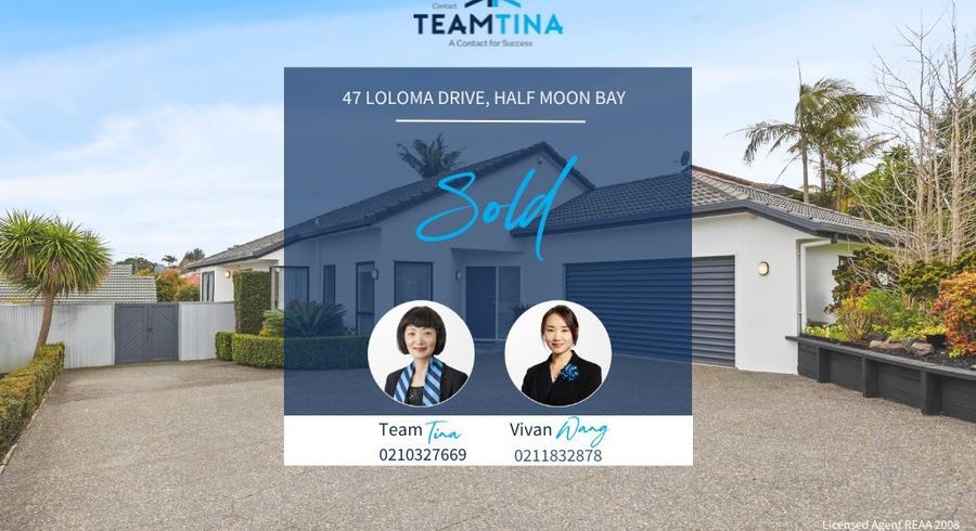  at 47 Loloma Drive, Half Moon Bay, Auckland