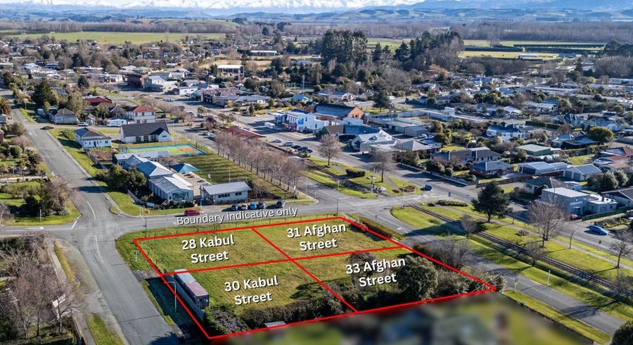  at Afghan and Kabul Street Sections, Pleasant Point, Timaru, Canterbury