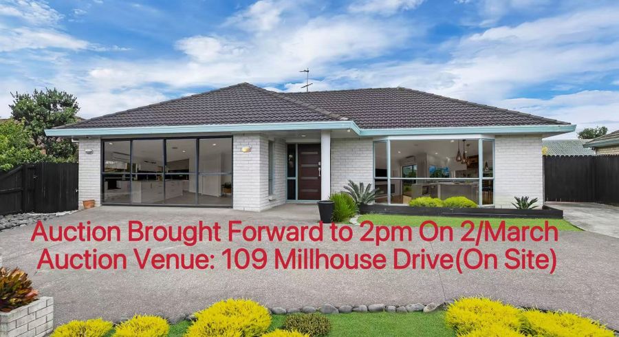  at 109 Millhouse Drive, Northpark, Auckland