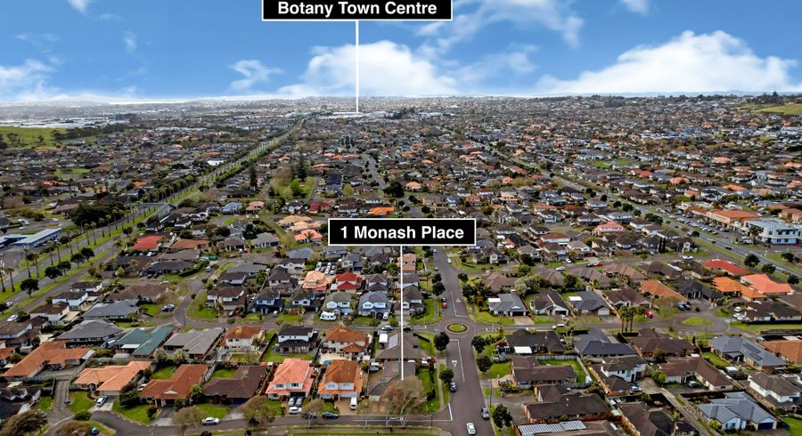  at 1 Monash Place, Flat Bush, Manukau City, Auckland