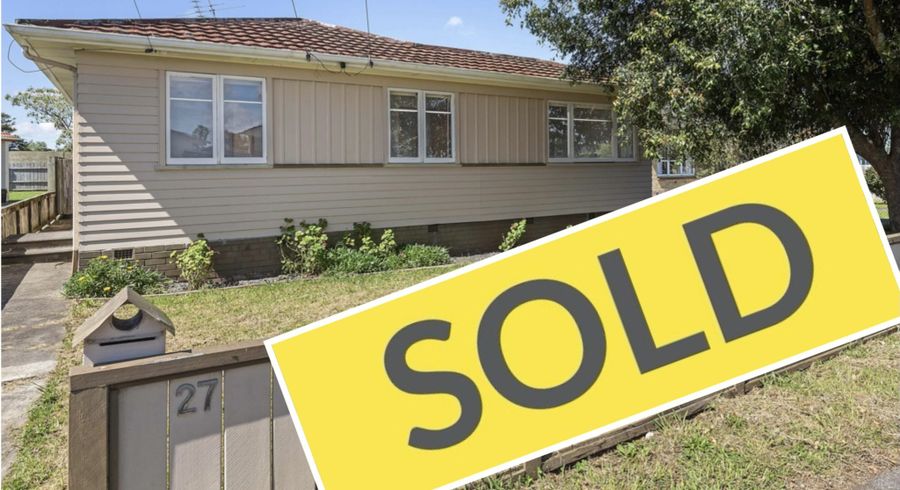  at 27 Dale Crescent, Pakuranga, Auckland