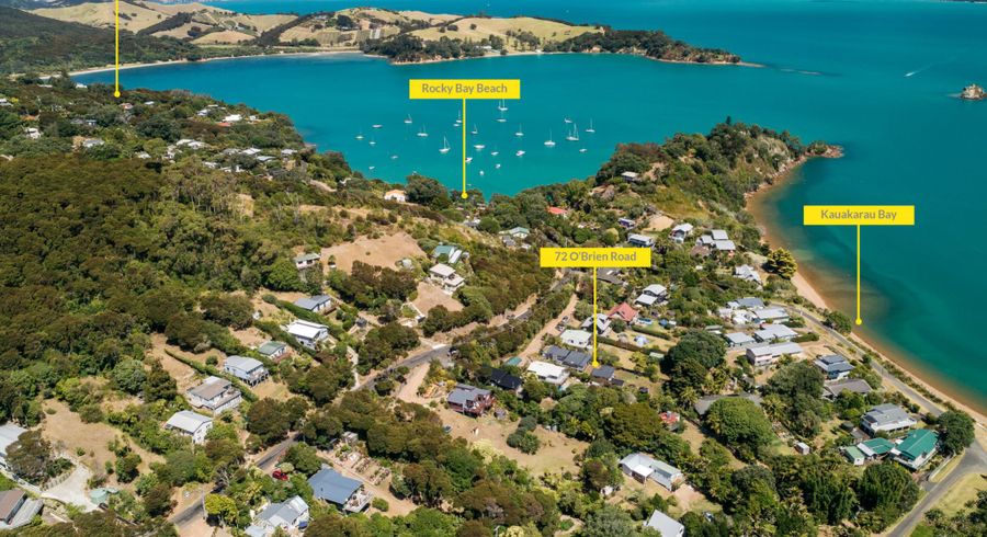  at 72 O'Brien Road, Ōmiha, Waiheke Island