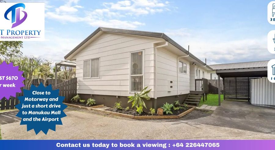  at 1/6 Trounson Avenue, Clendon Park, Auckland