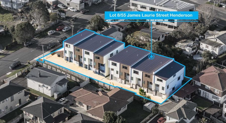  at Lot 8/55 James Laurie Street, Henderson, Waitakere City, Auckland