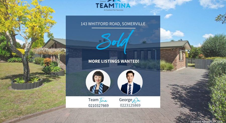  at 143 Whitford Road, Somerville, Manukau