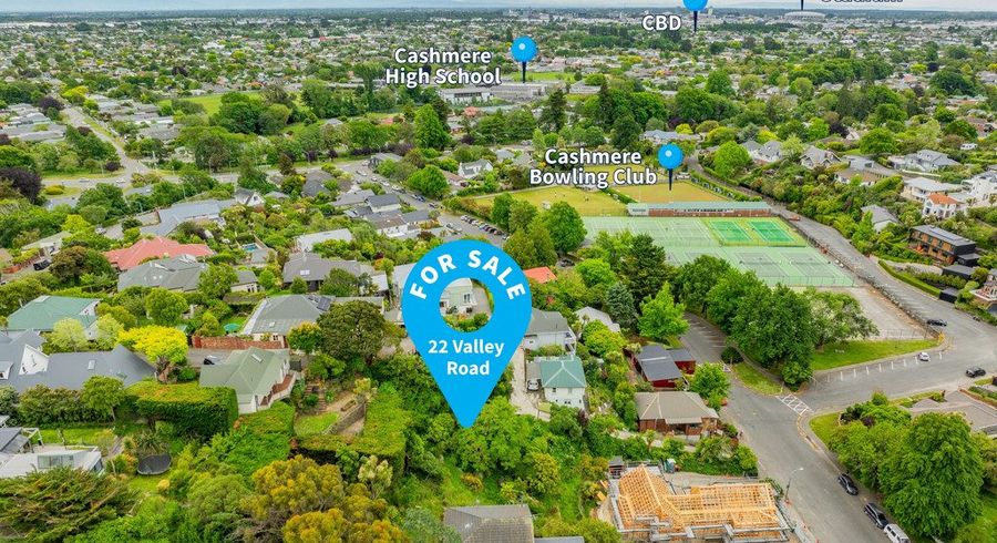 at 22 Valley Road, Cashmere, Christchurch City, Canterbury
