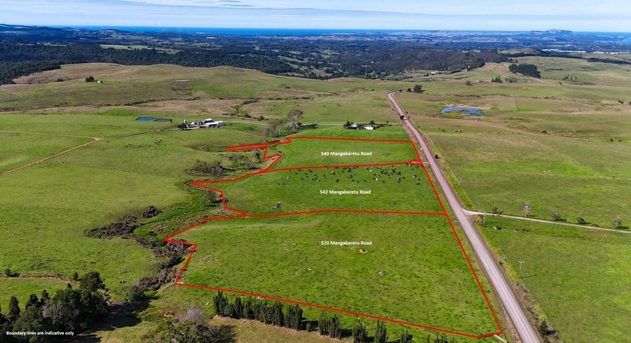  at 540, 542 and 570 Mangakaretu Road, Okaihau, Far North, Northland
