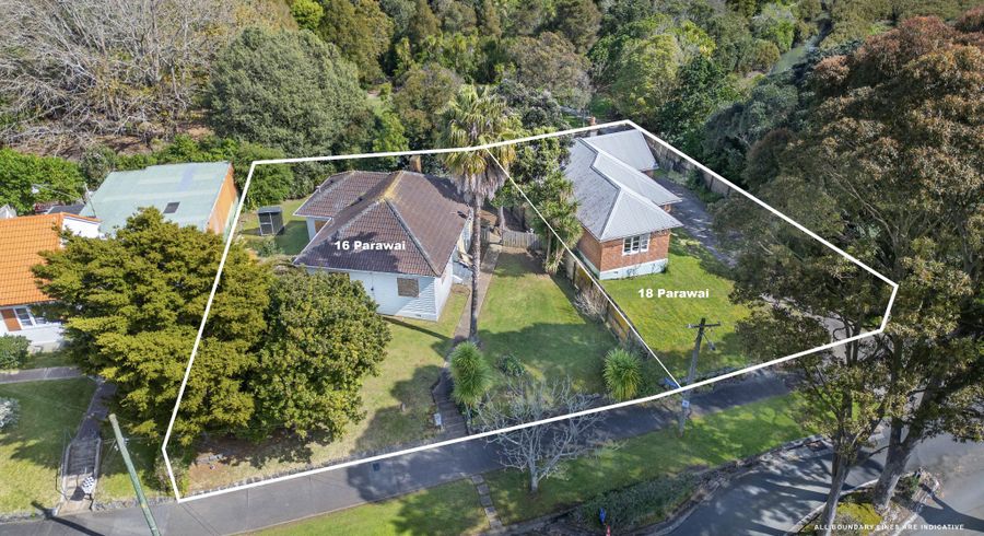  at 16 & 18 Parawai Crescent, Ponsonby, Auckland City, Auckland