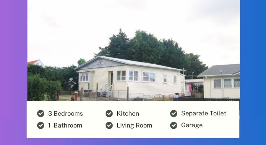  at 53A Nikau Road, Otahuhu, Auckland
