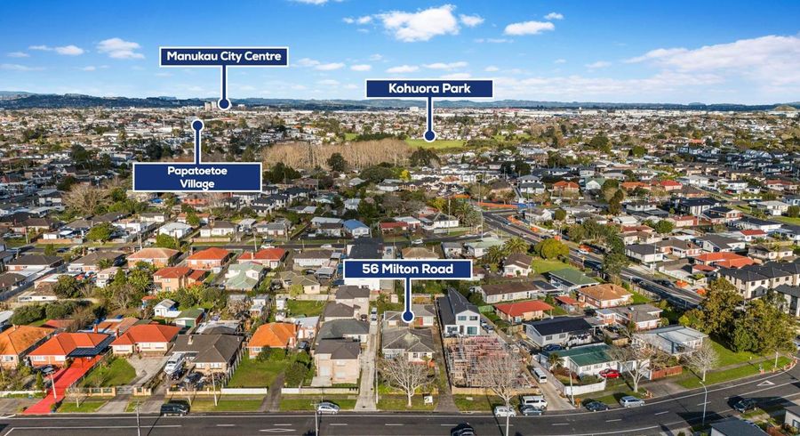  at 56  Milton Road, Papatoetoe, Manukau City, Auckland