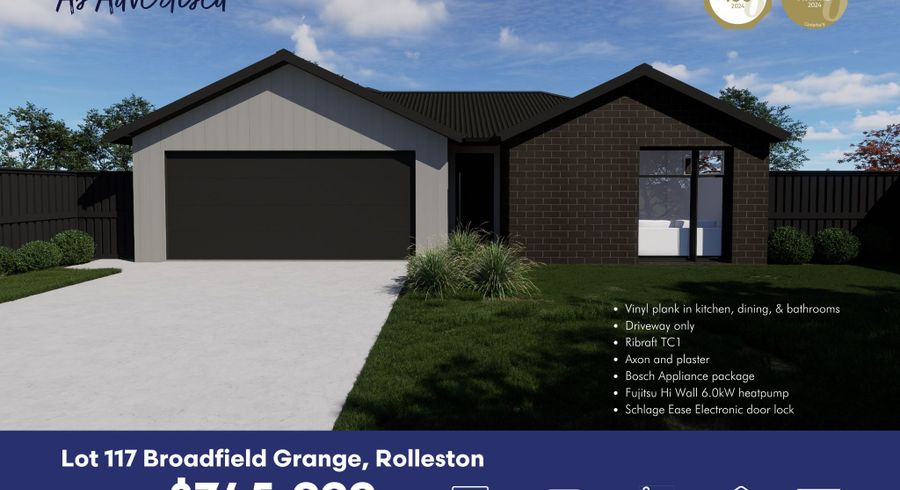  at 117 Broadfield Grange, Broadfield, Selwyn, Canterbury