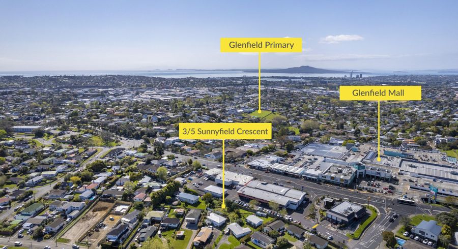  at 3/5 Sunnyfield Crescent, Glenfield, North Shore City, Auckland
