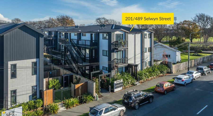  at 201/489 Selwyn Street, City Centre, Christchurch City, Canterbury