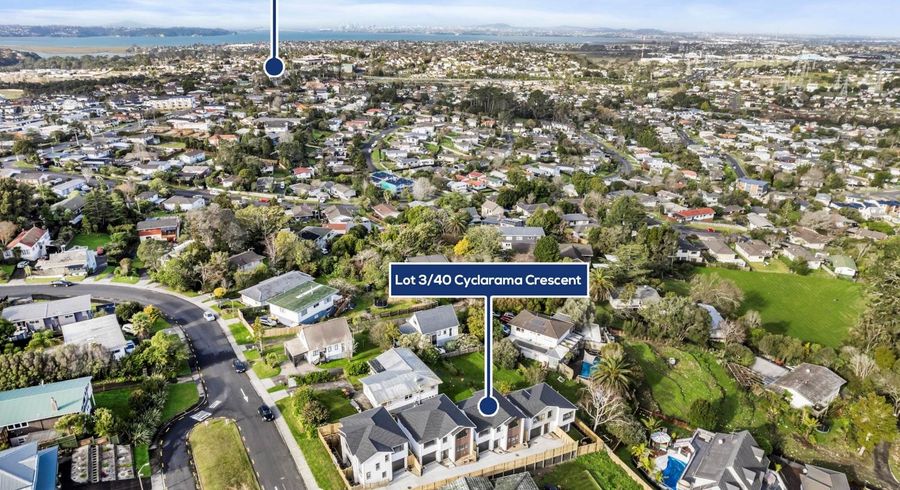  at Lot 3/40 Cyclarama Crescent, Massey, Waitakere City, Auckland