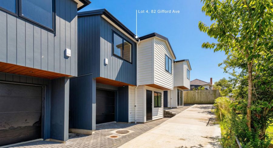  at Lot 4/82 Gifford Avenue, Wesley, Auckland City, Auckland