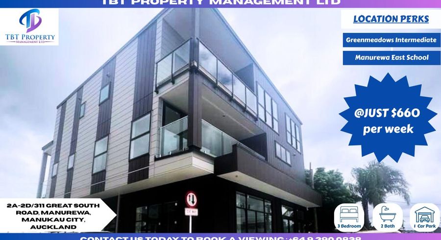 at 2A/311 Great South Road, Manurewa, Manukau City, Auckland