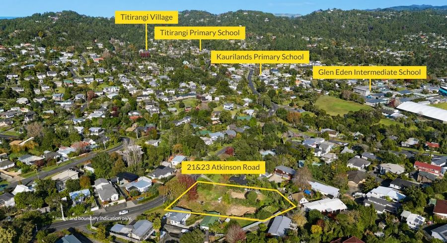  at 21 & 23 Atkinson Road, Titirangi, Waitakere City, Auckland